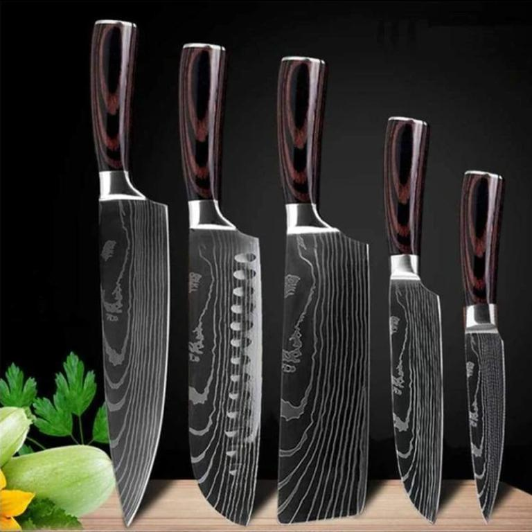 Set de Couteaux de Chef Japonais 5 pièces
