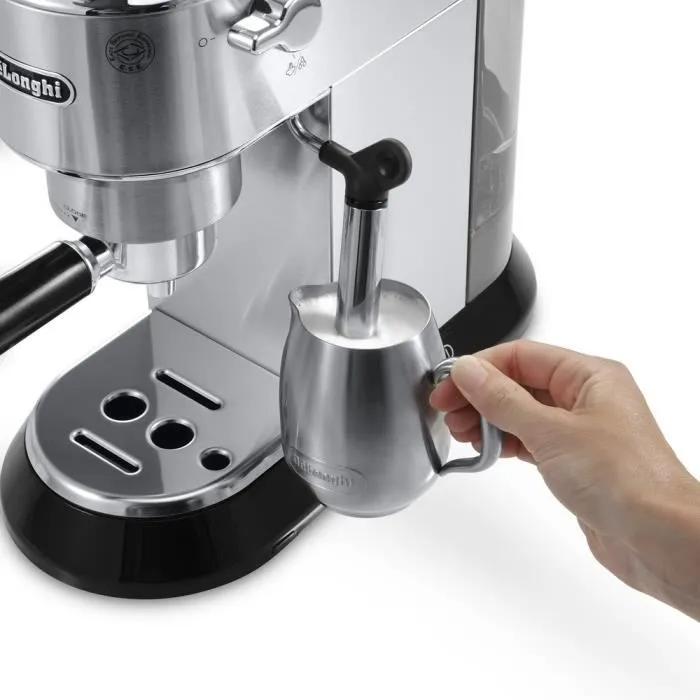 Machine expresso classique – DELONGHI EC685.M Dedica Style – Inox
